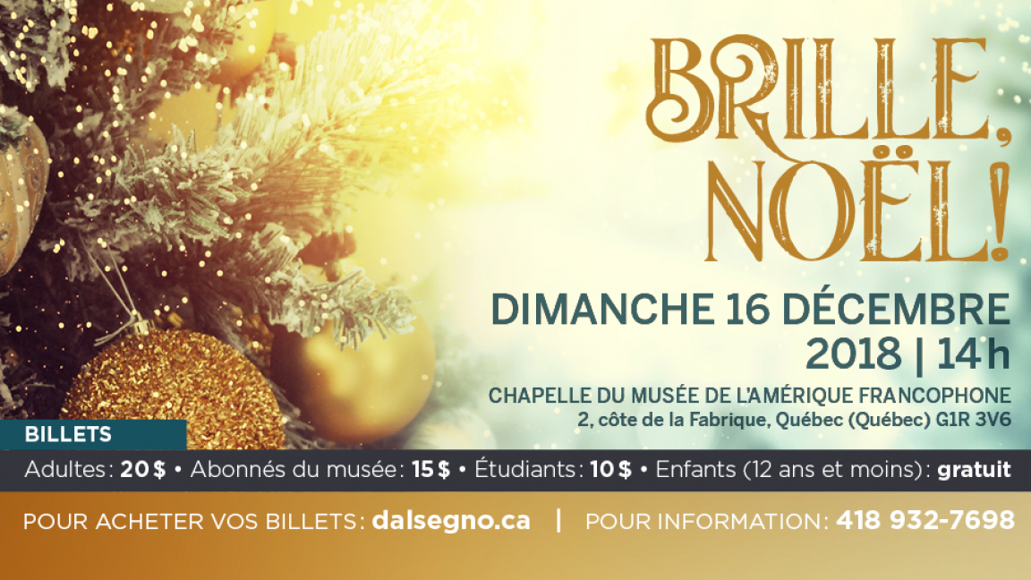 Concert «Brille, Noël!»