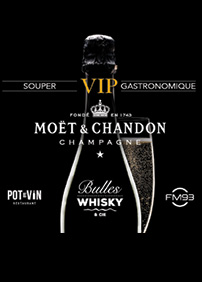 Souper Gastronomique VIP Moët & Chandon