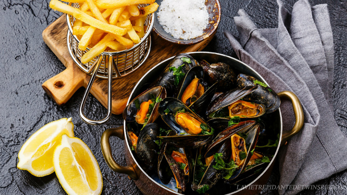 Moules et frites par la Poissonnerie Némeau