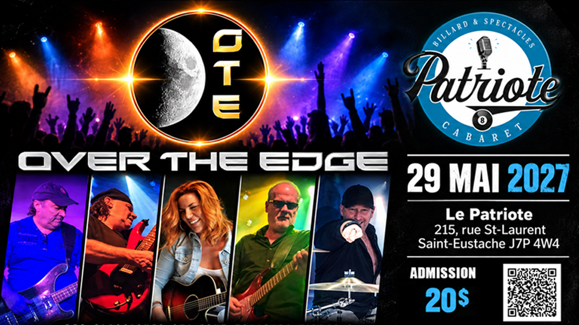OVER THE EDGE - Venez faire le PARTY avec nous !