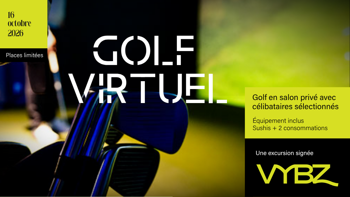 Golf virtuel & sushis