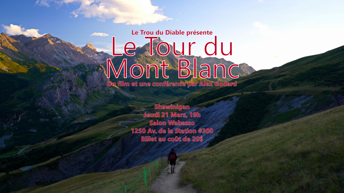 Tour du Mont Blanc (Film & Conférence)
