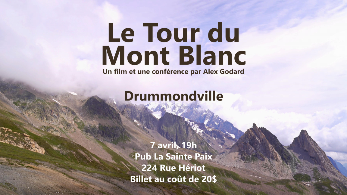 Tour du Mont Blanc (Film & Conférence)