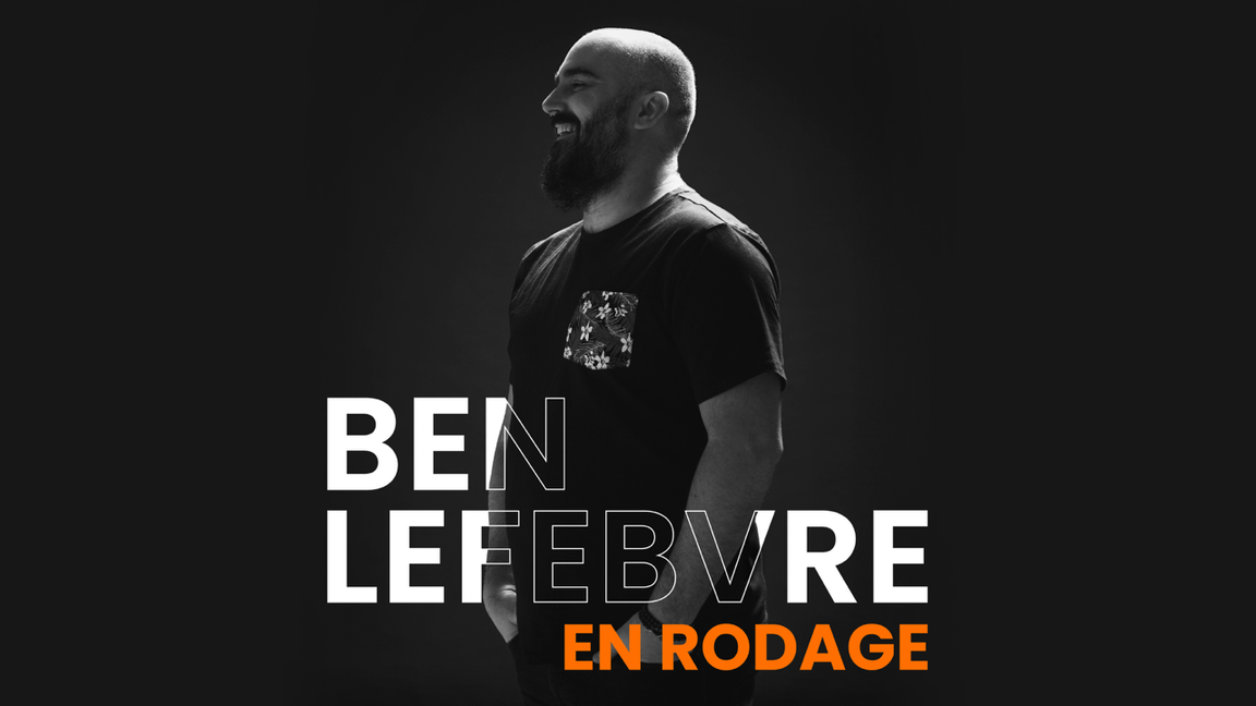 Ben Lefebvre en rodage