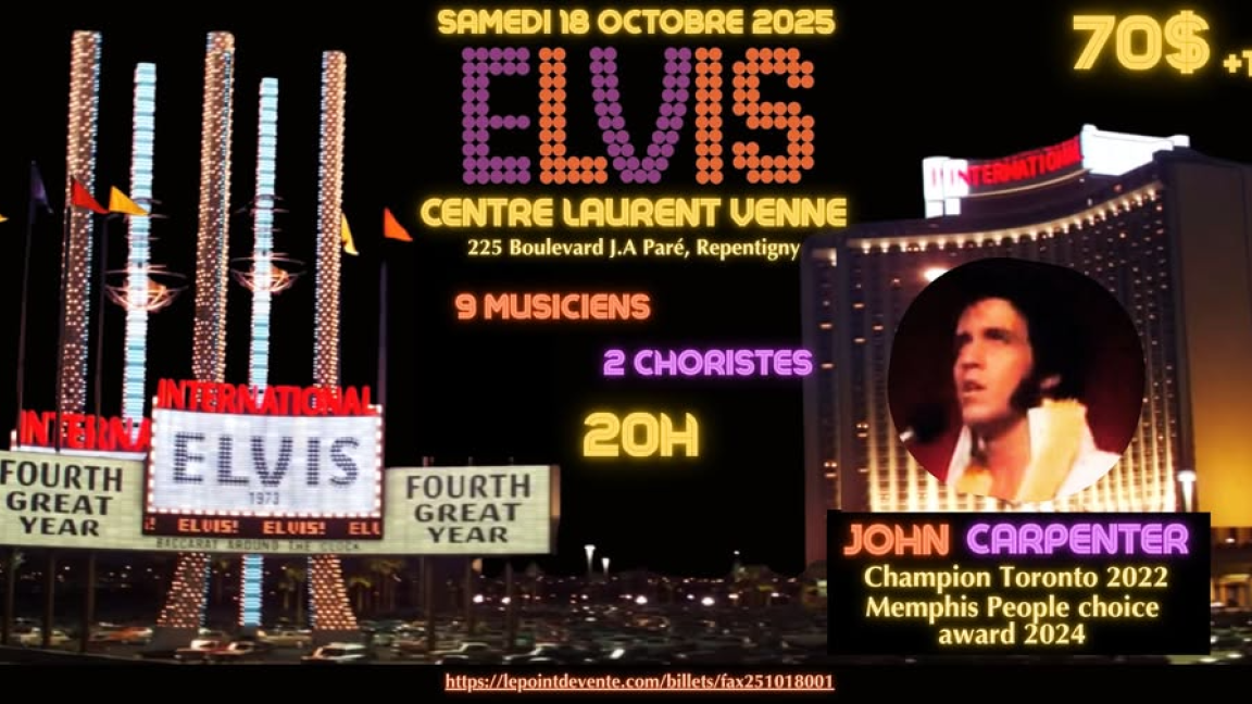 ELVIS from Memphis to Vegas