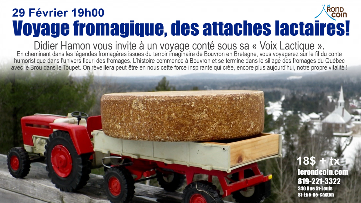 Voyage fromagique, des attaches lactaires!