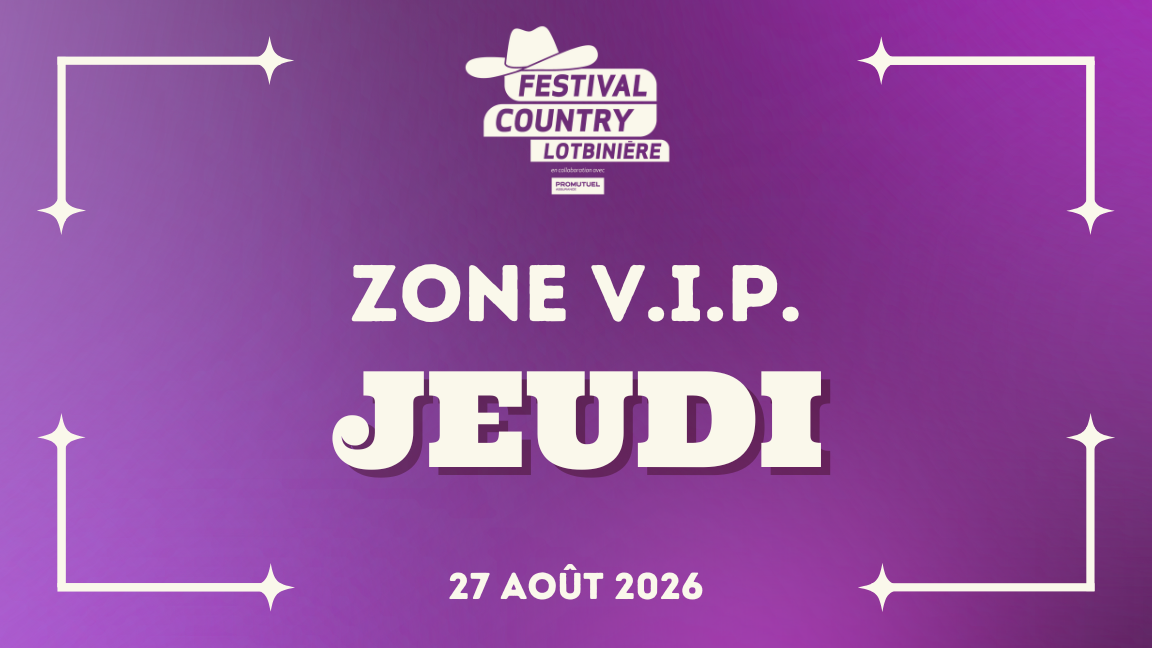 SHOW | Zone VIP | JEUDI