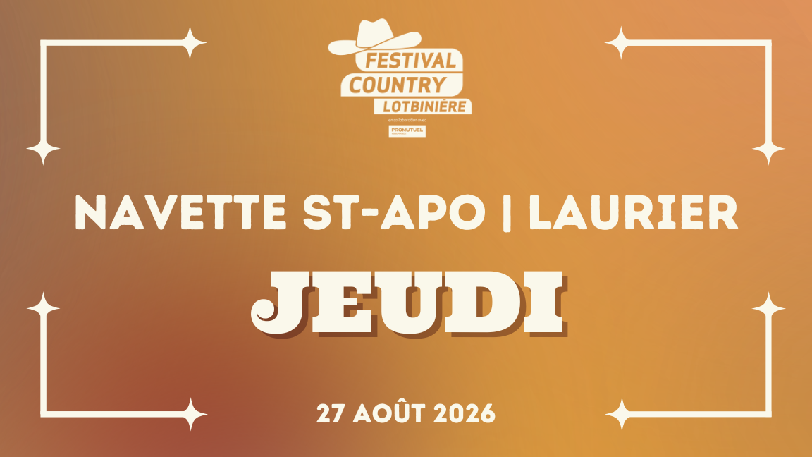 VBUS | Navette St-Apo & Laurier | JEUDI