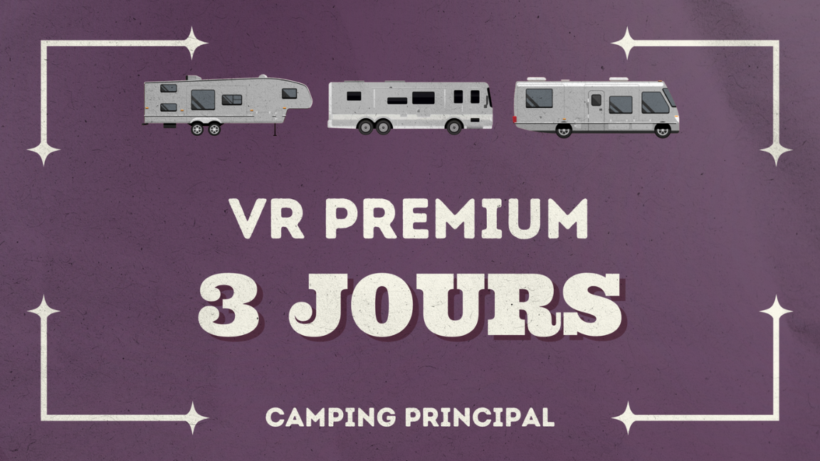 CAMP | Principal - VR PREMIUM | 3 JOURS