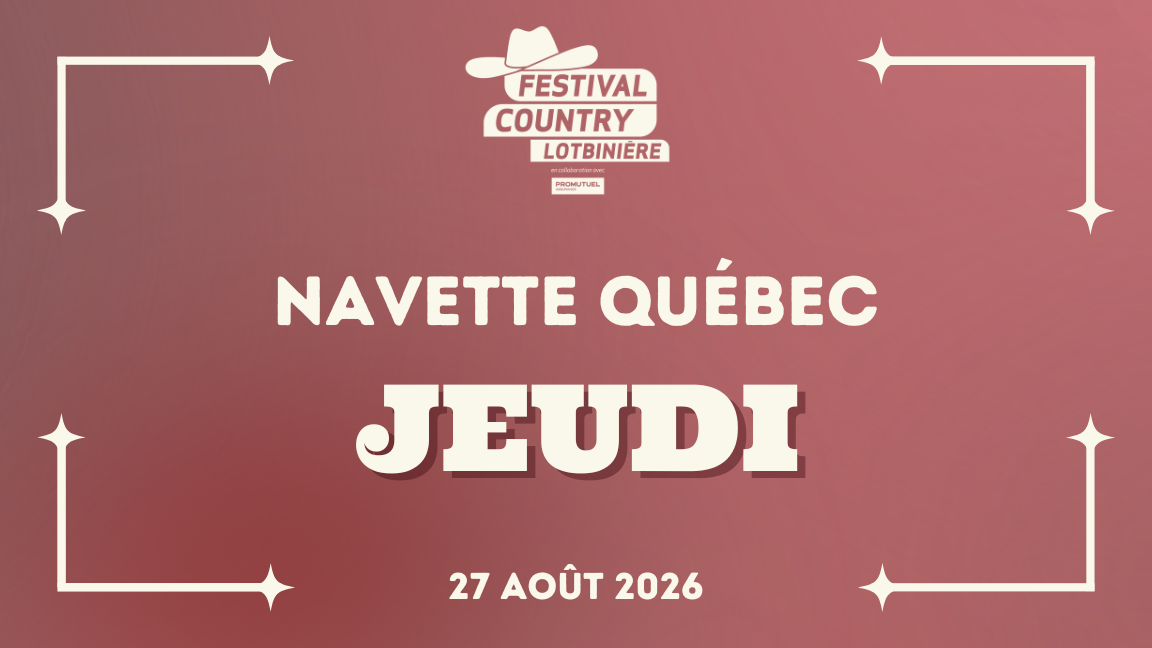 VBUS | Navette Québec | JEUDI