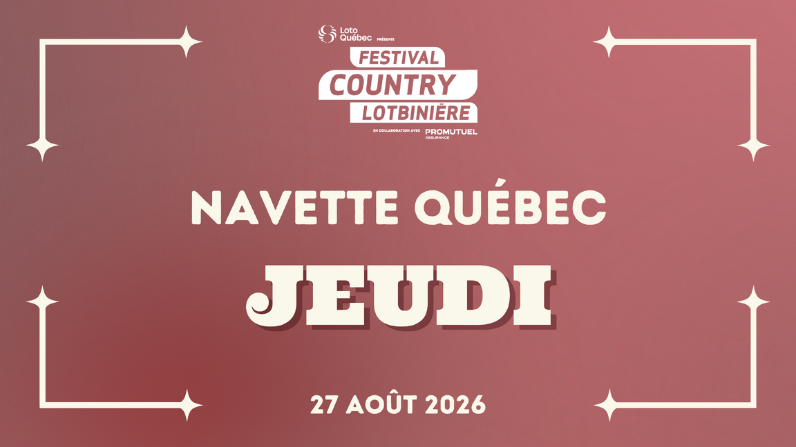 VBUS | Navette Québec | JEUDI