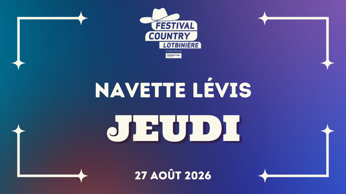 VBUS | Navette Lévis | JEUDI