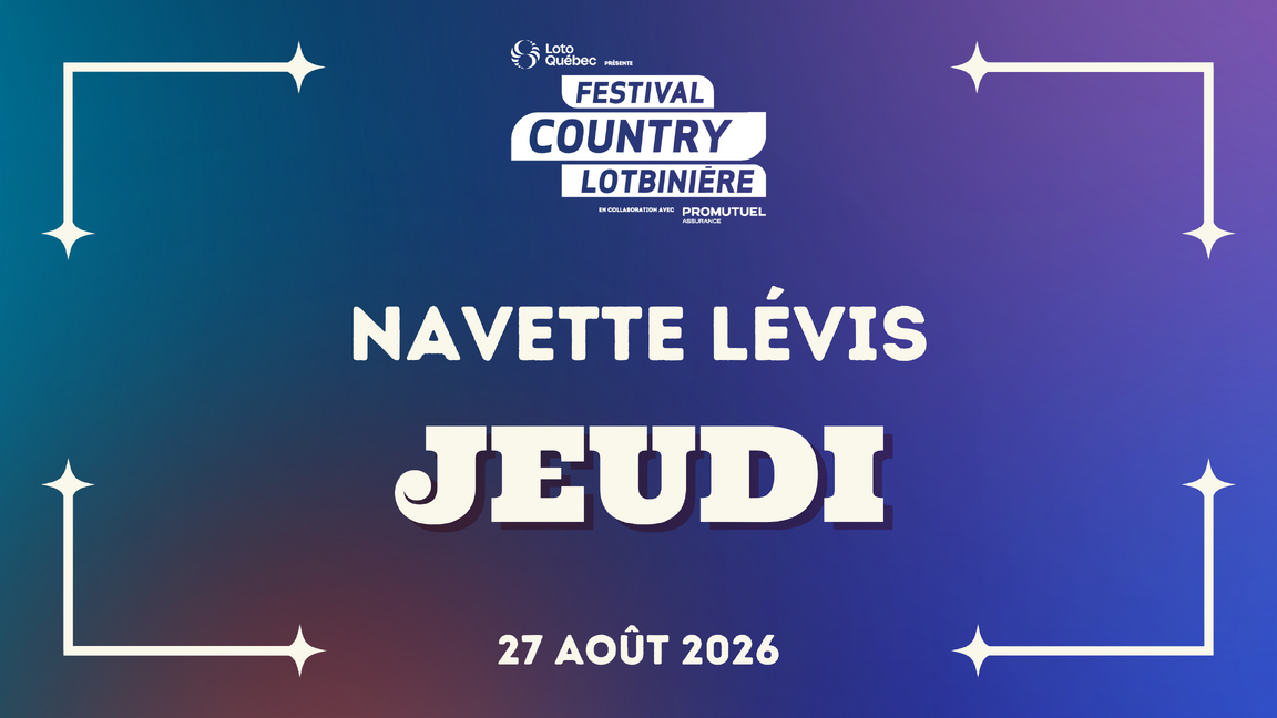 VBUS | Navette Lévis | JEUDI