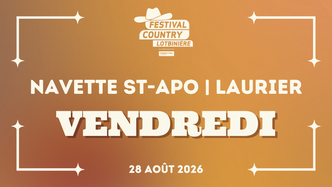 VBUS | Navette St-Apo & Laurier | VENDREDI