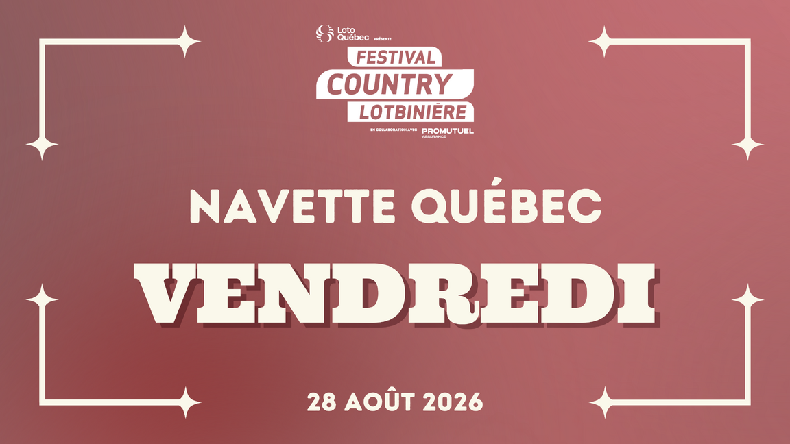 VBUS | Navette Québec | VENDREDI