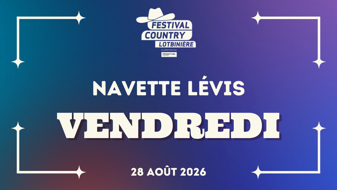VBUS | Navette Lévis | VENDREDI