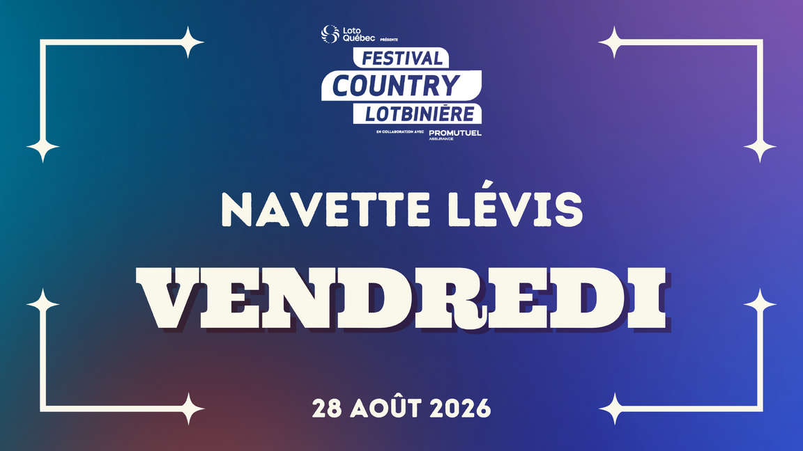 VBUS | Navette Lévis | VENDREDI