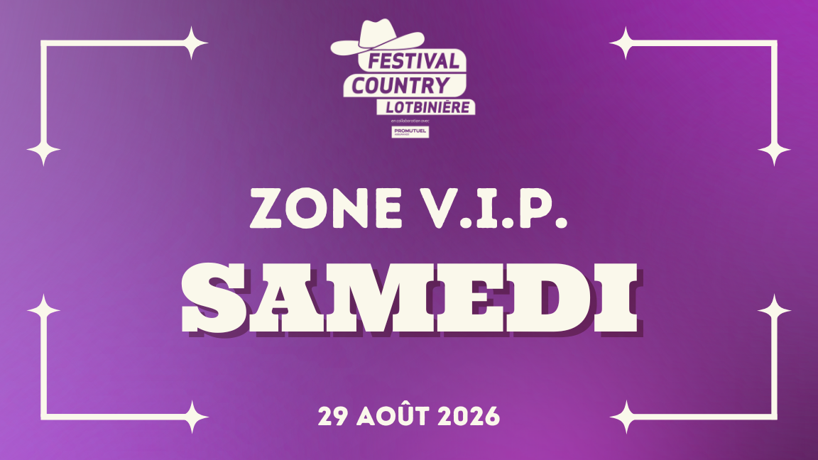 SHOW | Zone VIP | SAMEDI