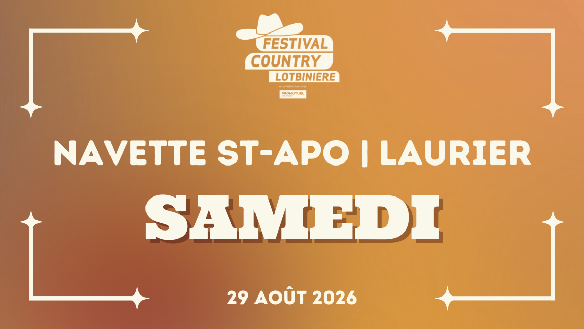 VBUS | Navette St-Apo & Laurier | SAMEDI