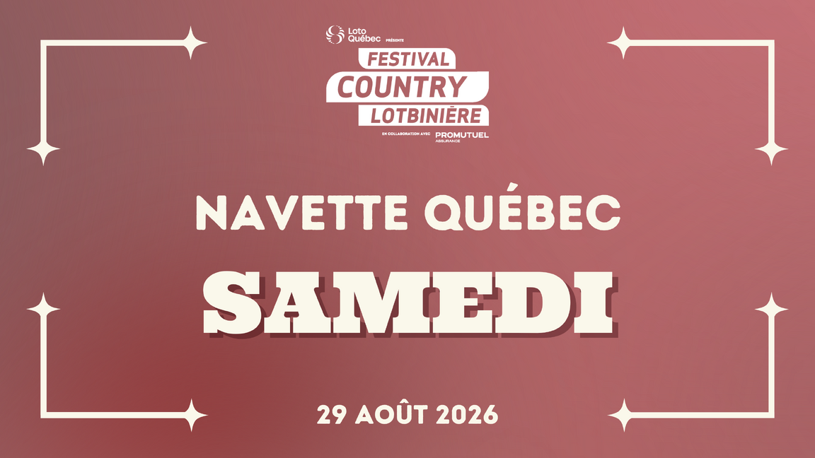 VBUS | Navette Québec | SAMEDI