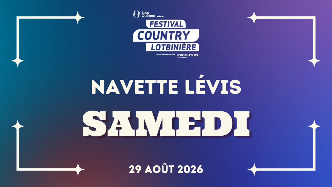 VBUS | Navette Lévis | SAMEDI