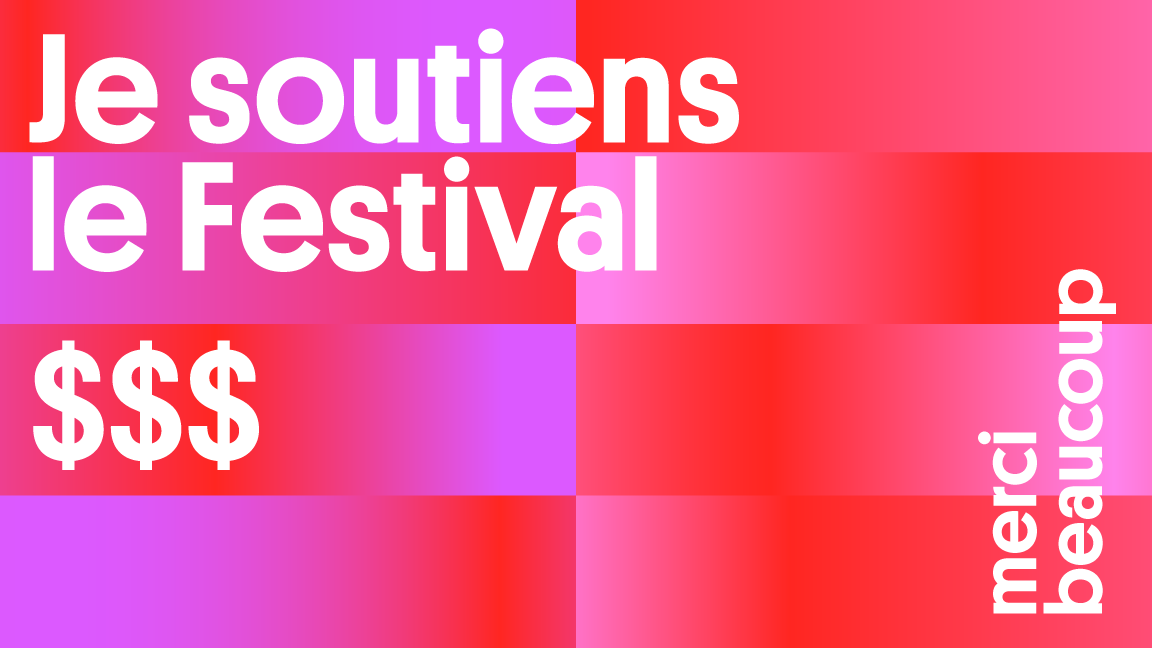 Je soutiens le festival