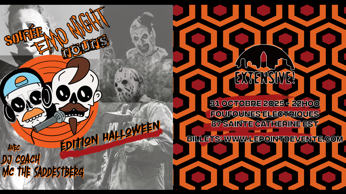 Soirée  "Emo Night Halloween"