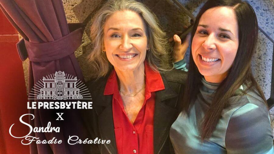 Le Presbytère reçoit Sandra Foodie Créative