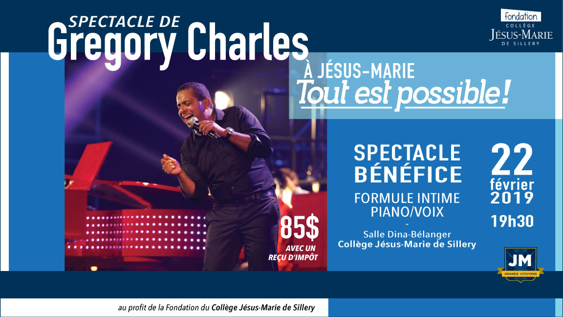Gregory Charles en spectacle