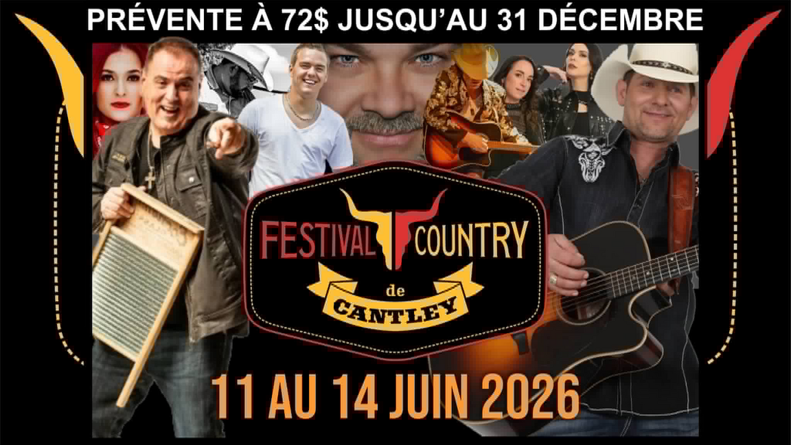 Festival country de Cantley 2026