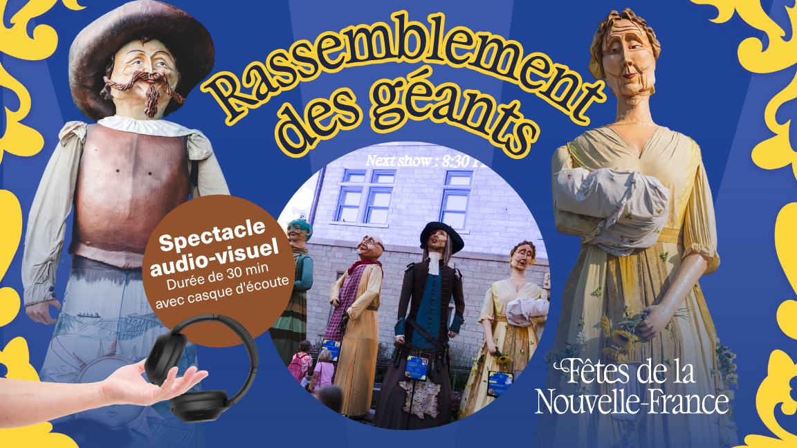 Rassemblement des géants : le spectacle