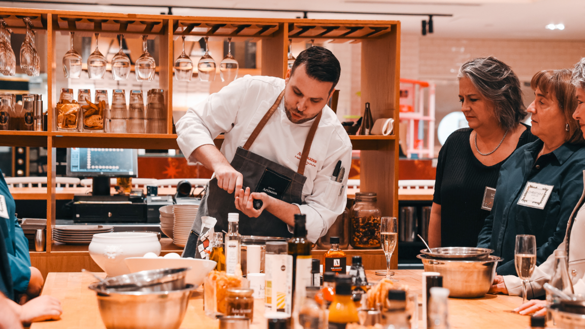 Culinary Workshops at Marché Artisans