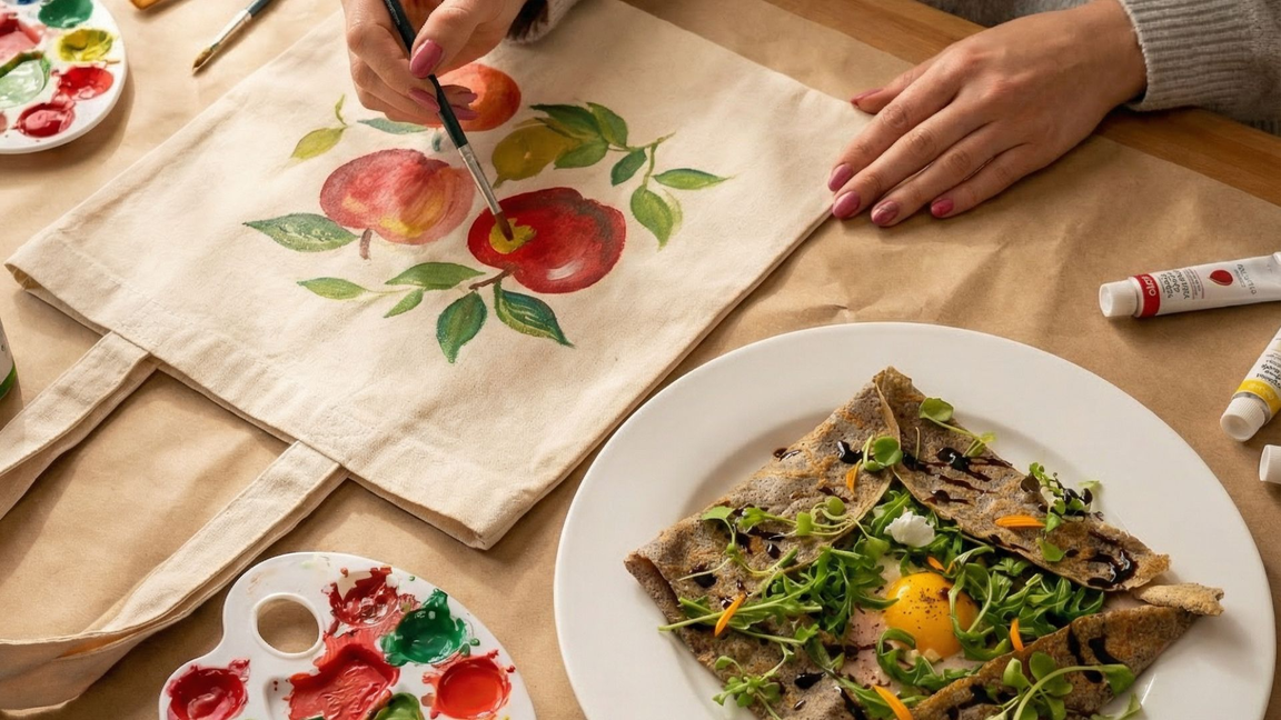 Crepes & Paint