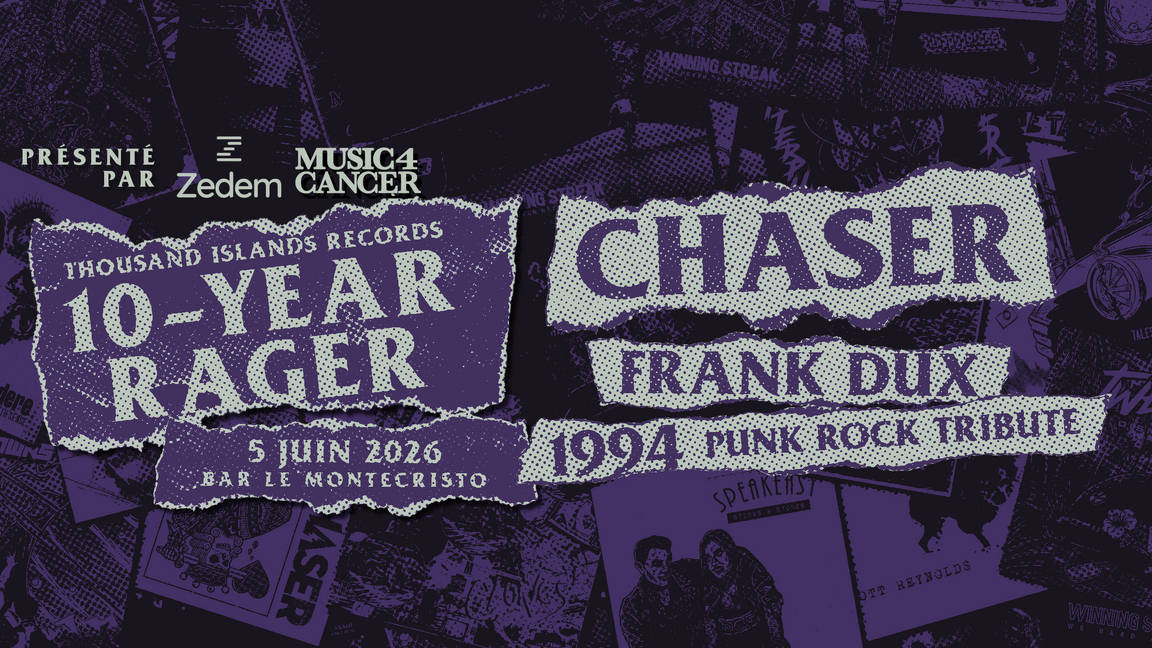 Zedem & Music 4 Cancer Présentent: Le 10e Anniversaire de Thousand Islands Records