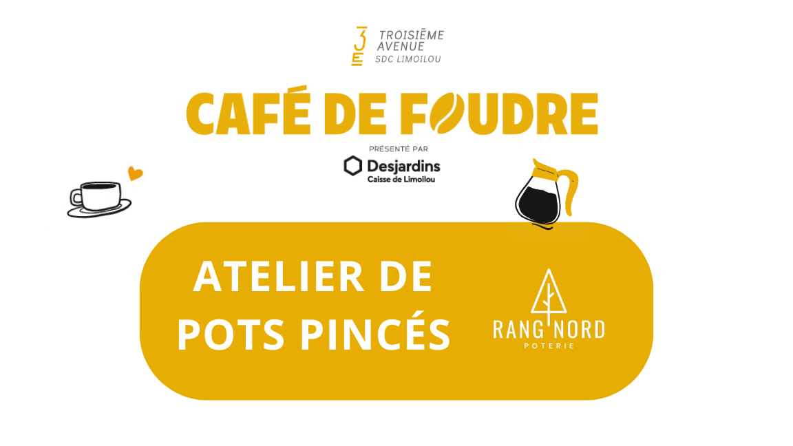 Atelier de pots pincés - Café de foudre
