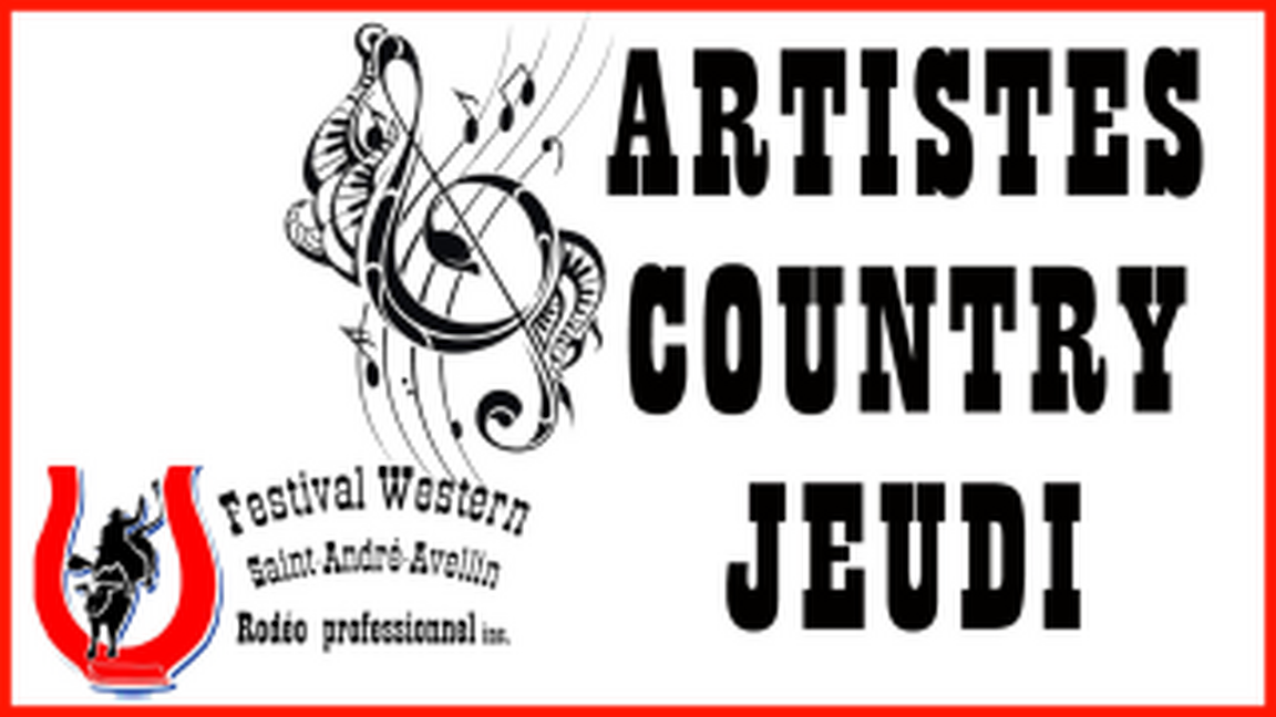 ARTISTES COUNTRY JEUDI