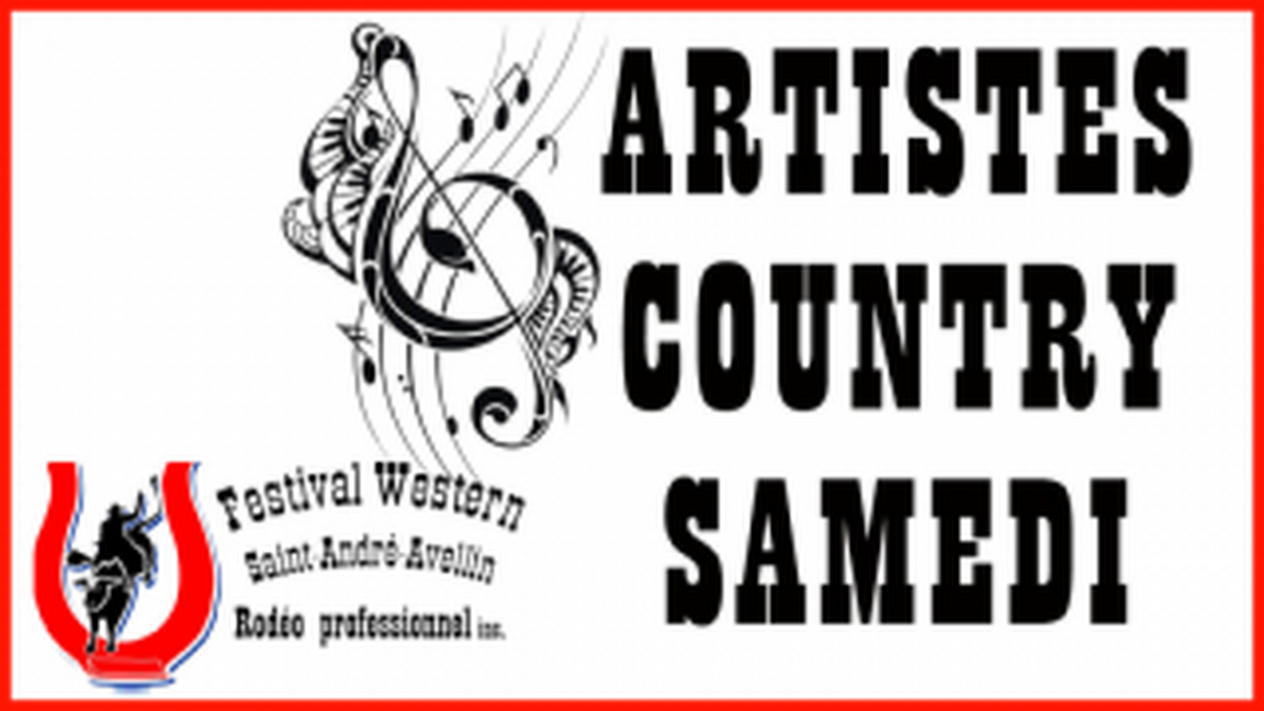 ARTISTES COUNTRY SAMEDI