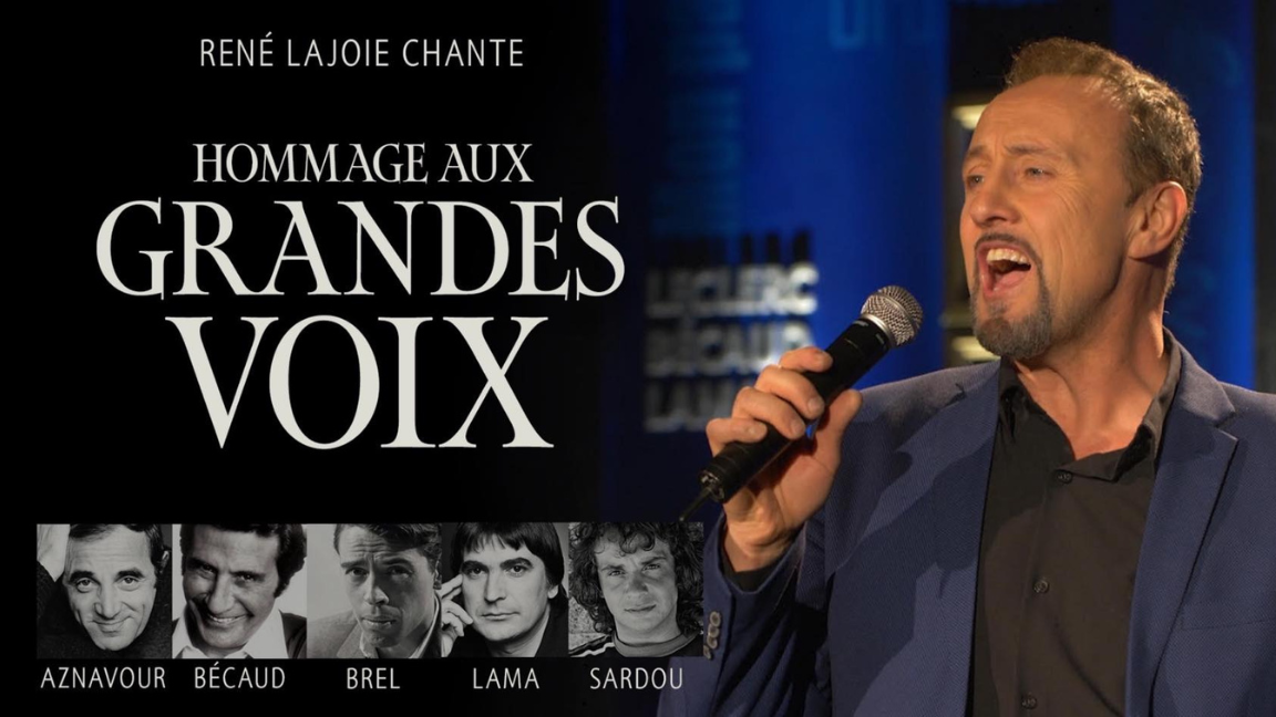 René Lajoie chante Hommage aux Grandes Voix