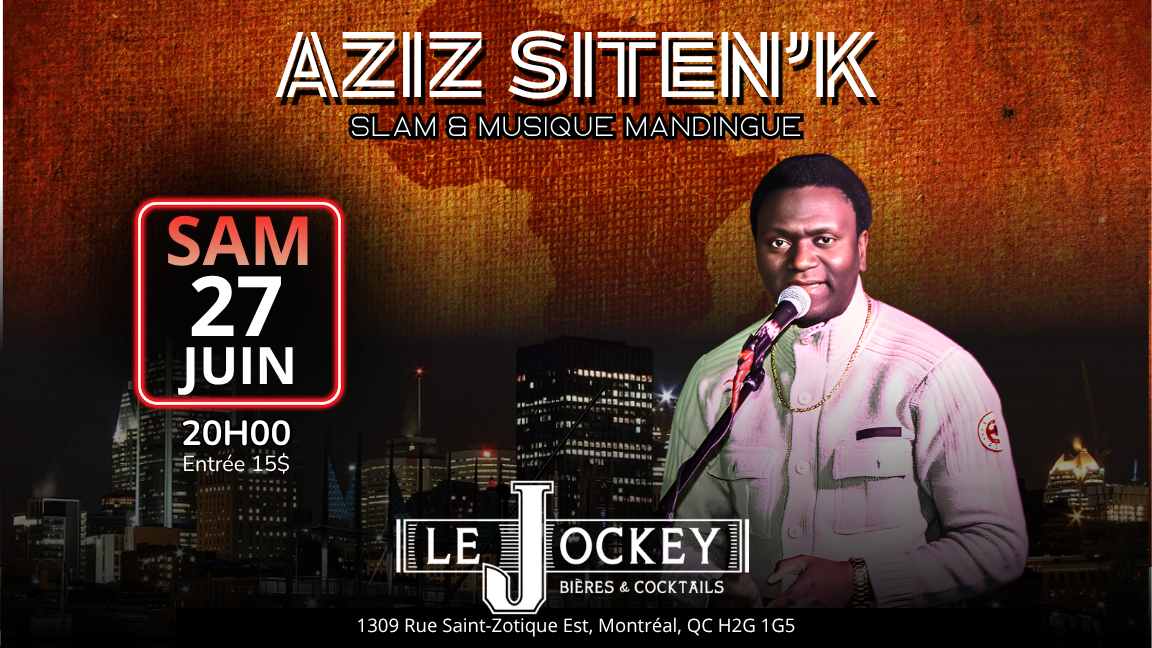 AZIZ SITEN'K - Slam & musique mandingue