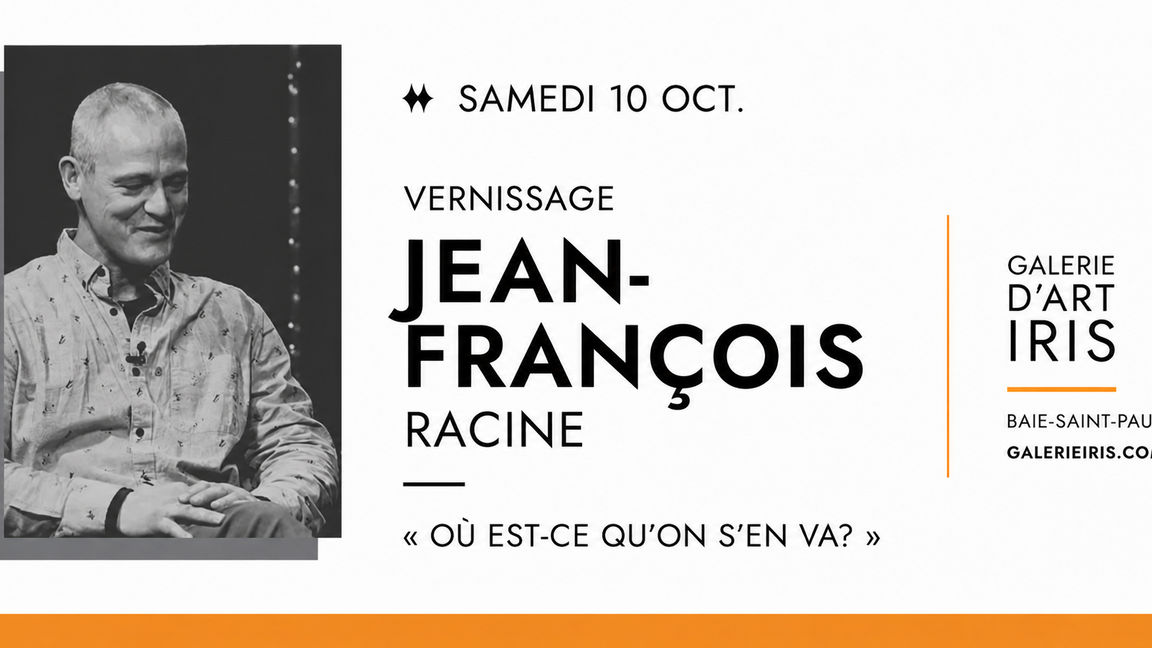 Opening - Jean-François Racine : Where are we going?
