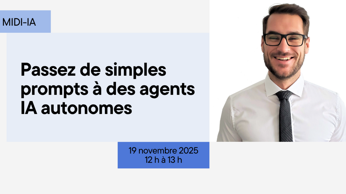 Midi-IA : passez de simples prompts à des agents IA