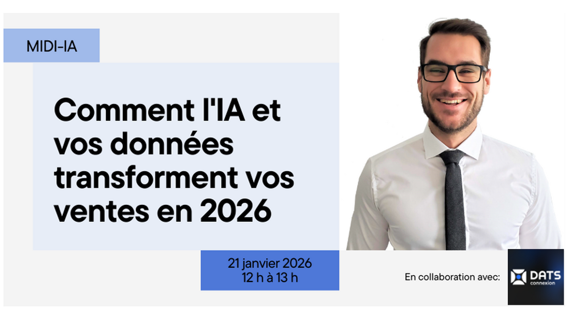 Midi-IA | Comment l'IA et vos données transforment vos ventes en 2026