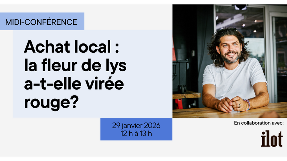 Achat local : la fleur de lys a-t-elle virée rouge?