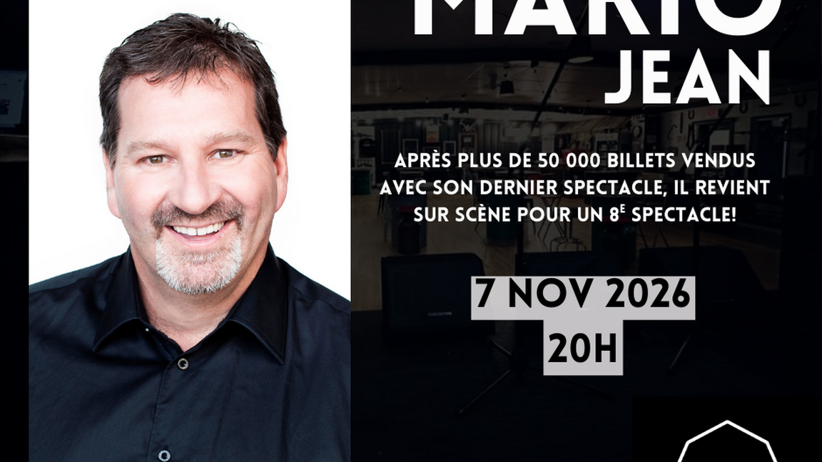 Mario Jean au Hangar