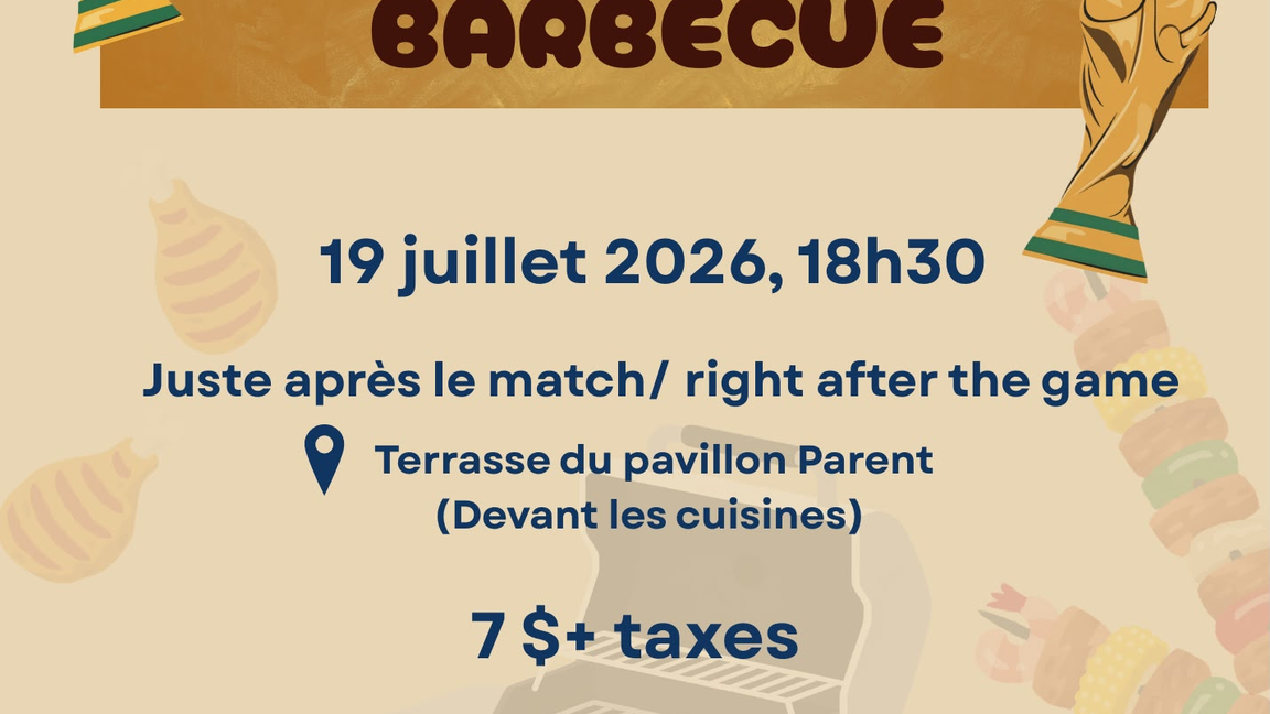 WORLD CUP FINAL BARBECUE