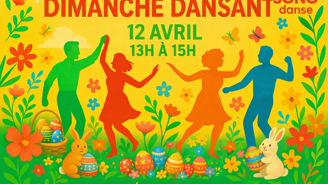 Dimanche Dansant Pâques avec SONO danse -12 avril 2026