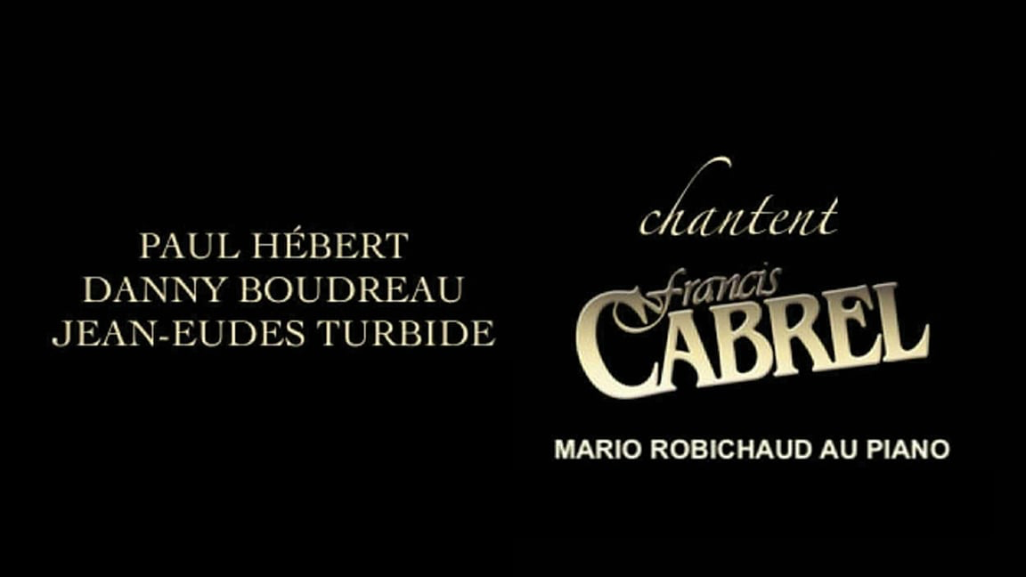 Chantent Francis Cabrel