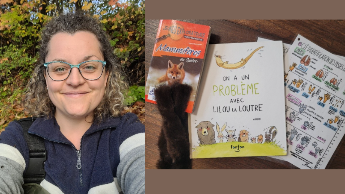 LILOU LA LOUTRE - Conte et activité interactive sur le pistage avec Annie Larose, biologiste