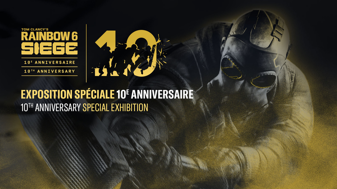 Exposition spéciale 10e anniversaire Rainbow Six Siege