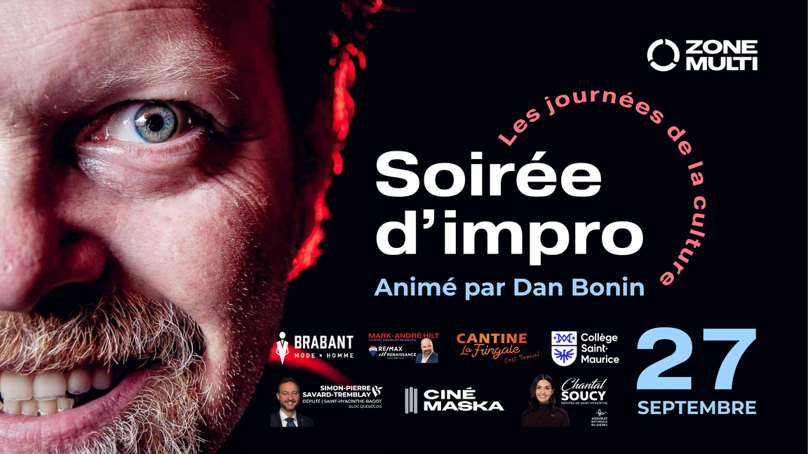 Soirée d'improvisation - Les Journées de la Culture au CinéMaska